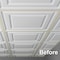 Ceilume EZ-On Drop Ceiling Grid Covers - White, 36PK AC-GRID-KIT-WT - alternate 3
